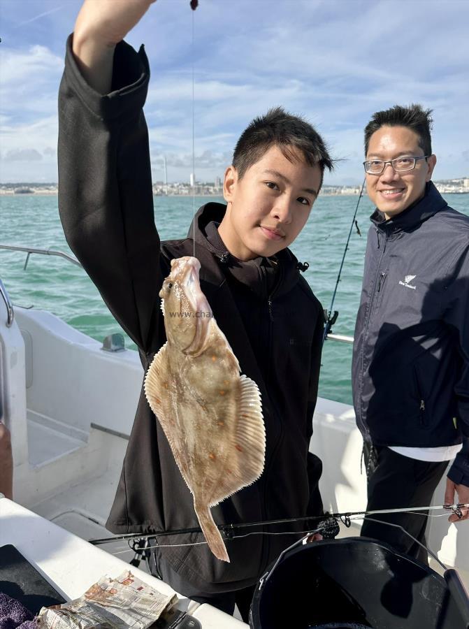 2 lb 14 oz Plaice by Unknown
