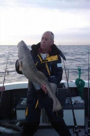 20 lb 3 oz Cod by Del Smith