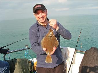 1 lb 3 oz Plaice by Simon