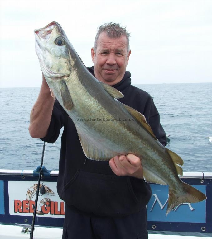 10 lb 8 oz Pollock by Steve Graham