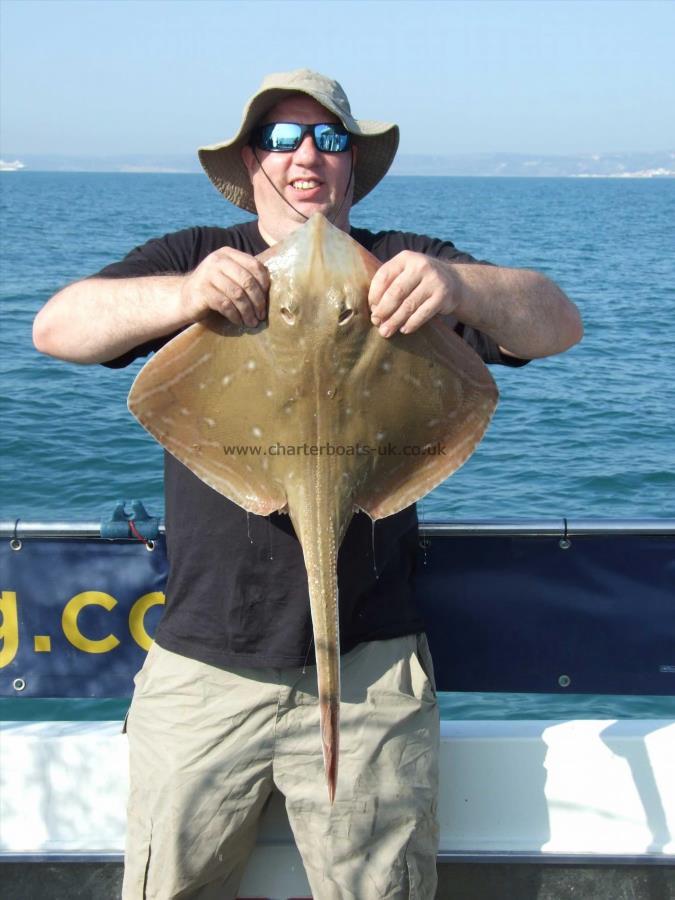 8 lb Small-Eyed Ray by Peter Gillett