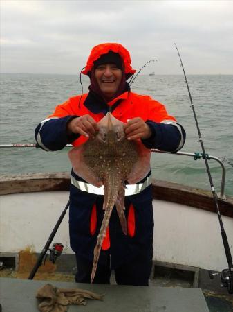 5 lb 8 oz Thornback Ray by Barry Patel