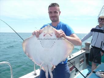 11 lb Undulate Ray by Unknown