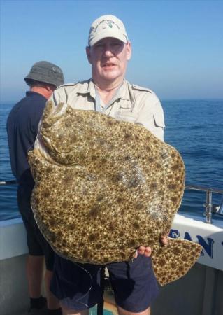 21 lb 4 oz Turbot by Phil Brooks from Really Wrecked SAC