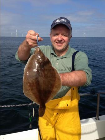 1 lb 4 oz Plaice by Anthony Parry