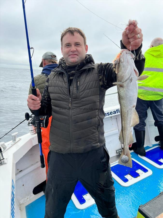 4 lb 4 oz Cod by Adrian.