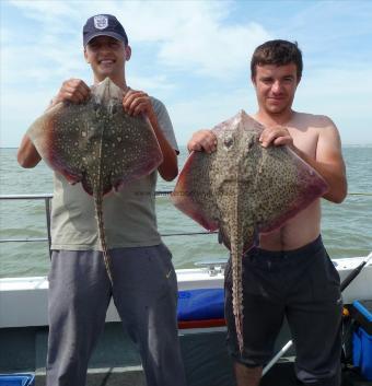 8 lb 6 oz Thornback Ray by Bob Marshall