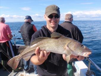 5 lb 7 oz Cod by Adam from Darlington.