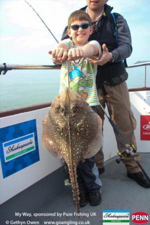 9 lb Thornback Ray by Luke