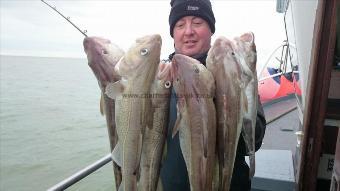 5 lb Cod by Jon guild from St Peters party