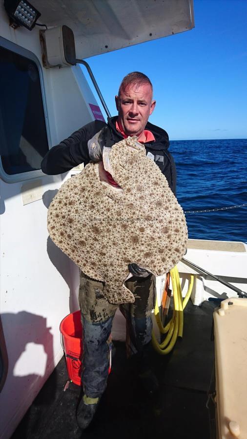 28 lb Turbot by Tom Laws