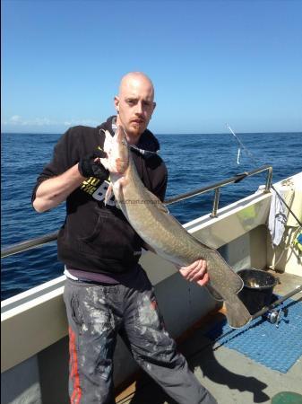12 lb 1 oz Ling by Chris Wallwork