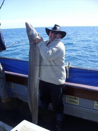 46 lb Conger Eel by Franko