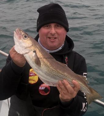 4 lb 2 oz Whiting by STEVE DAWE