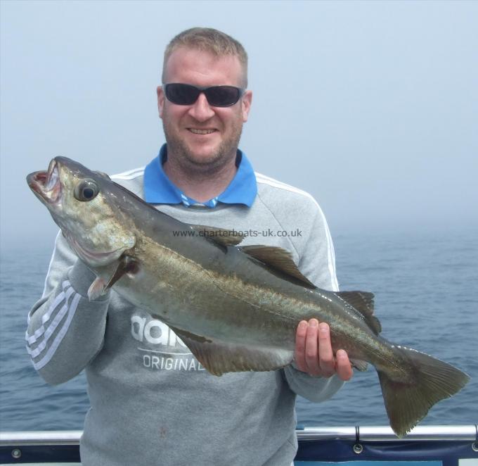 9 lb 1 oz Pollock by Ian Woodcock