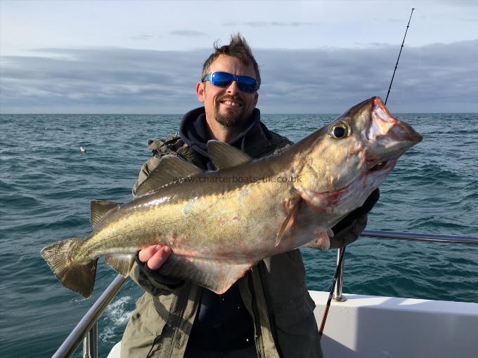 13 lb Pollock by Dave Harper