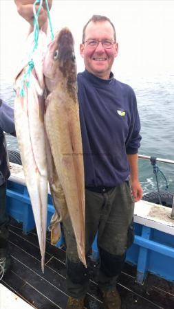 8 lb Ling by dave birkitt from gainsboro