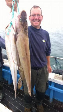 8 lb Ling (Common) by dave birkitt from gainsboro