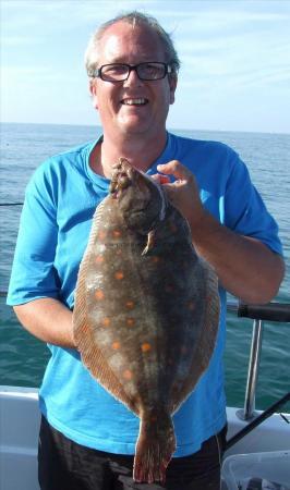 5 lb 12 oz Plaice by Peter Edwards