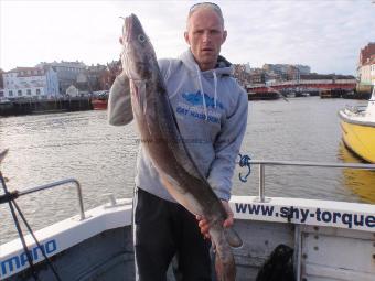 16 lb 7 oz Ling by James Verrill from Whitby.