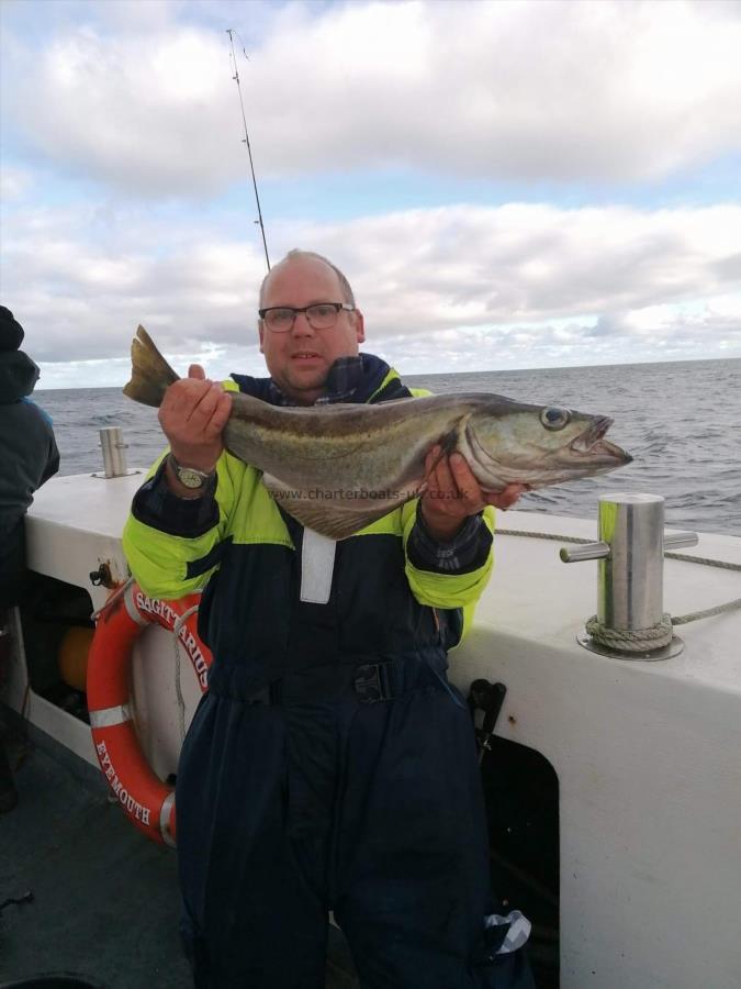 7 lb Pollock by Mark on the pollock