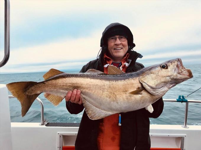 21 lb 3 oz Pollock by Dave Brett