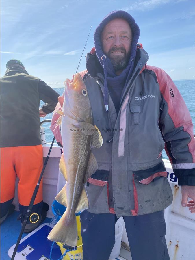 4 lb 15 oz Cod by Simon England.