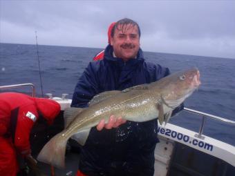 10 lb 8 oz Cod by John Davidson.