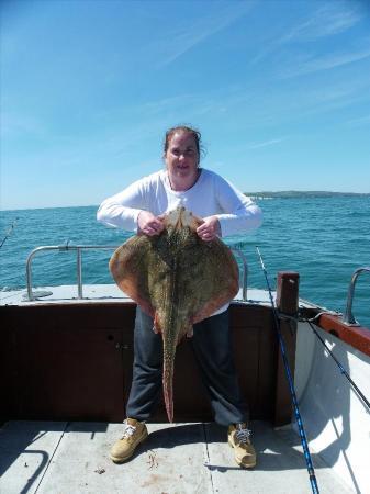19 lb 10 oz Undulate Ray by Ros