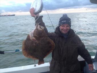 11 lb Turbot by Mark Restell