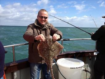 5 lb 8 oz Thornback Ray by Nick B's gang.