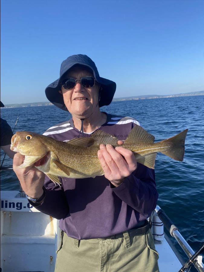 3 lb 7 oz Cod by Pete Tamms.