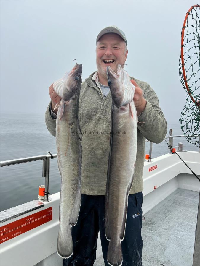 6 lb 8 oz Ling by Mark Johnson
