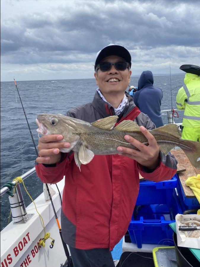 3 lb 4 oz Cod by Henry.