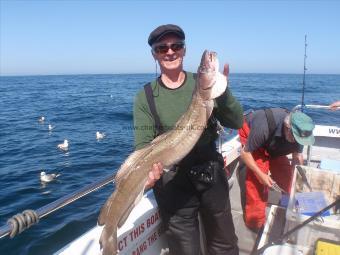 10 lb 6 oz Ling by Bill Barraclough.