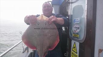 10 lb 5 oz Thornback Ray by Alan from Kent