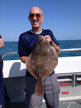 6 lb 6 oz Plaice by Steve Donne