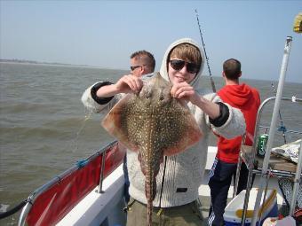 8 lb Thornback Ray by Rob.