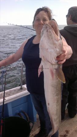 9 lb Ling by another good fish for rosie a nice ling