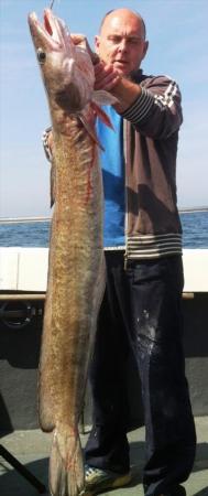 27 lb 4 oz Ling (Common) by tommy hedley