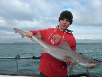 15 lb 1 oz Smooth-hound (Common) by Gordon Garnett