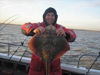 11 lb 8 oz Thornback Ray by Derek Mole