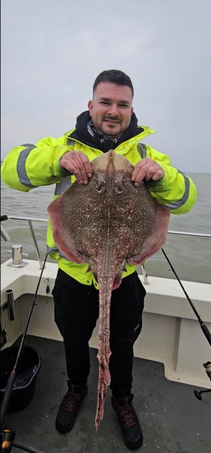 12 lb Thornback Ray by Gary