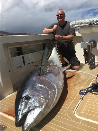 271 lb Big Eye Tuna by Dave Wilson