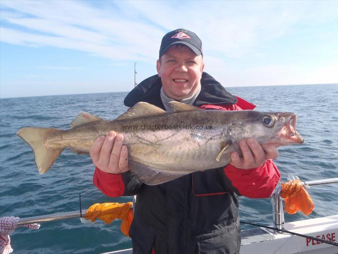 6 lb 1 oz Pollock by Richard Horobrov.