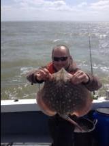 7 lb Thornback Ray by steven macleod