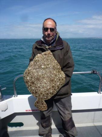 13 lb Turbot by Nick Bromley