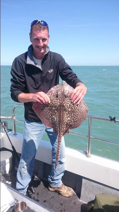 7 lb 6 oz Thornback Ray by Bob Marshall