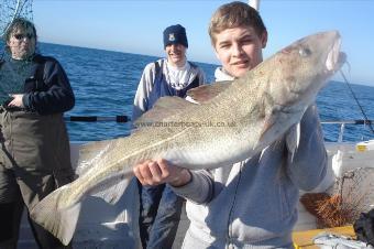 21 lb 8 oz Cod by George