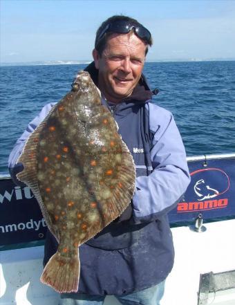 5 lb 15 oz Plaice by Reg Phillips